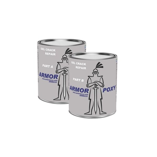 Armorpoxy Crack Repair Epoxy Putty Gel - Clear - 2 Gal 221077 - main