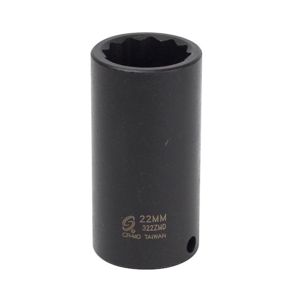 Sunex 22Mm 12Pt Deep Impact Socket 322ZMD - main