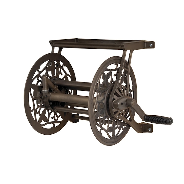 Ames Wall Mount Hose Reel, Corrosion-Resistant, 125 ft x 5/8-inch Hose Capacity 2398110 - main