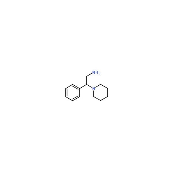 Ak Scientific 2-Phenyl-2-(piperidin-1-yl)ethanamine (250mg), CAS 5815-73-6 8606AB-250mg - main