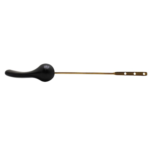 Westbrass Front Mount Economy Tank Lever in Flat Black D4142-62 - main