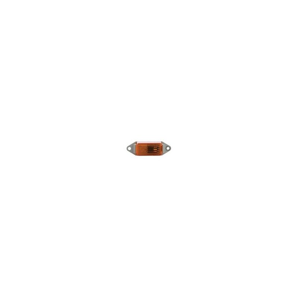 Uriah Products Trailer Marker Light, Amber With White Base, 3.25 x 1-In. UL107000 - main