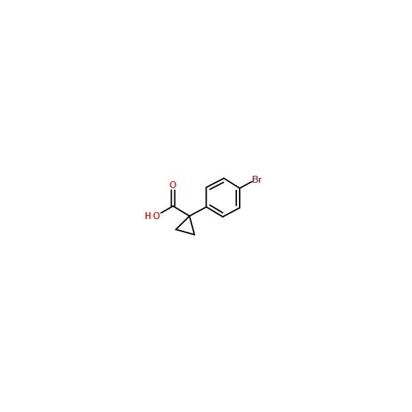 Ak Scientific 1-(4-Bromophenyl)cyclopropanecarboxylic acid (5g), CAS 345965-52-8 V5342-5g - main