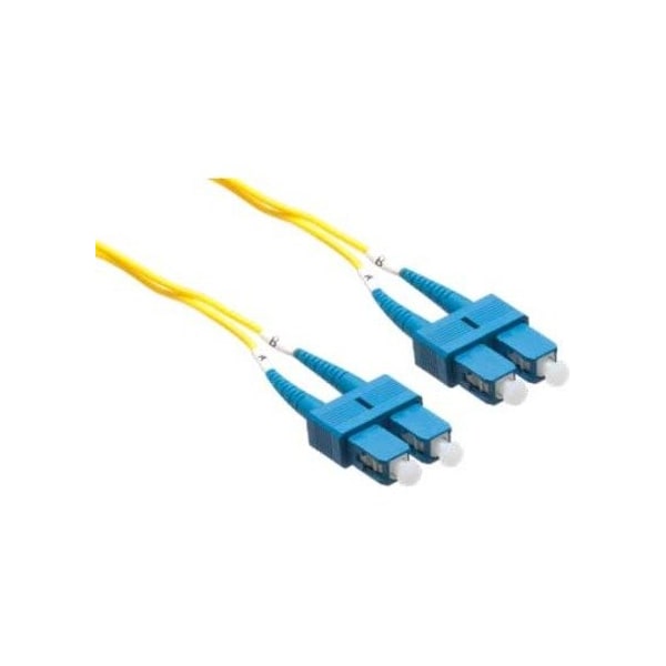 Axiom Sc/Sc Singlemode Duplex Os2 9/125 Fiber Optic Cable 0.5M SCSCSD9Y-05M-AX - main