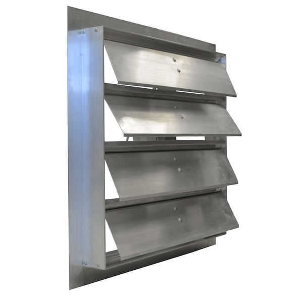 Canarm Motorized Damper, Aluminum, Square, 18 ga SX3218X18 - main