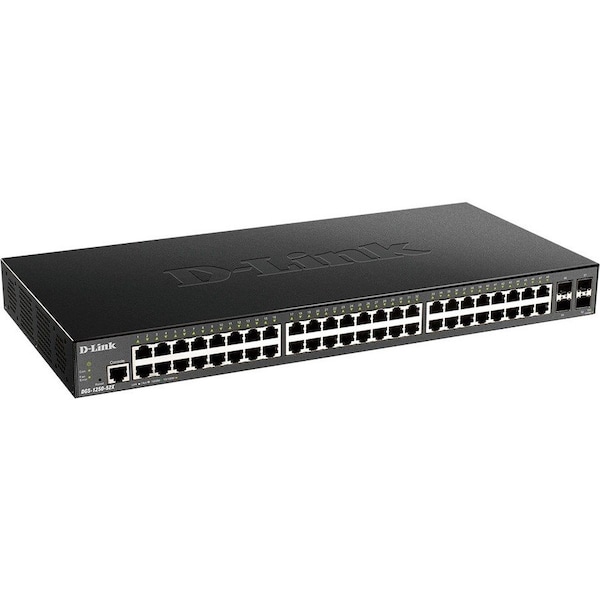 D-Link 52-PORT SMART MANAGED GIGABIT SWITCH WITH 10-GIGABIT UPL DGS-1250-52X-6KV - main