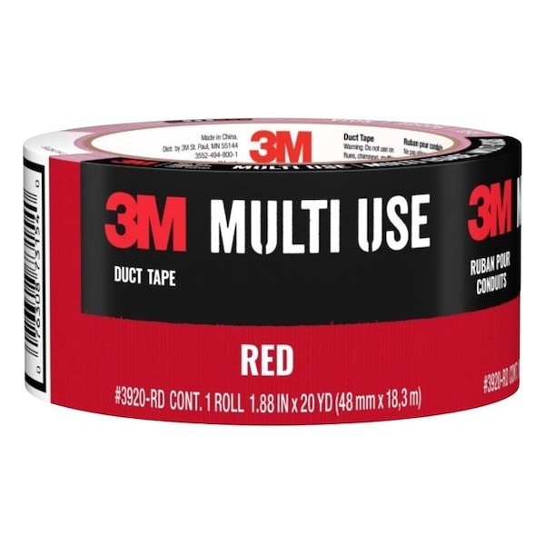 Scotch 3m Company Duct Tape, Red 1.88 in. X 20yd 3920-RD - main