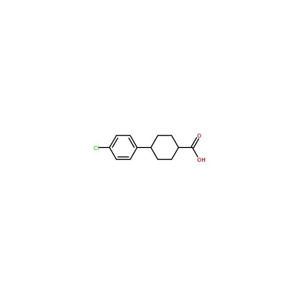 Ak Scientific 4-(4-Chlorophenyl)cyclohexanecarboxylic acid (25g), CAS 95233-37-7 G867-25g - main