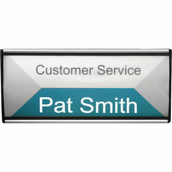 Advantus People Pointer Wall Sign, 4" Height, 8.8" Width AVT75390 - main