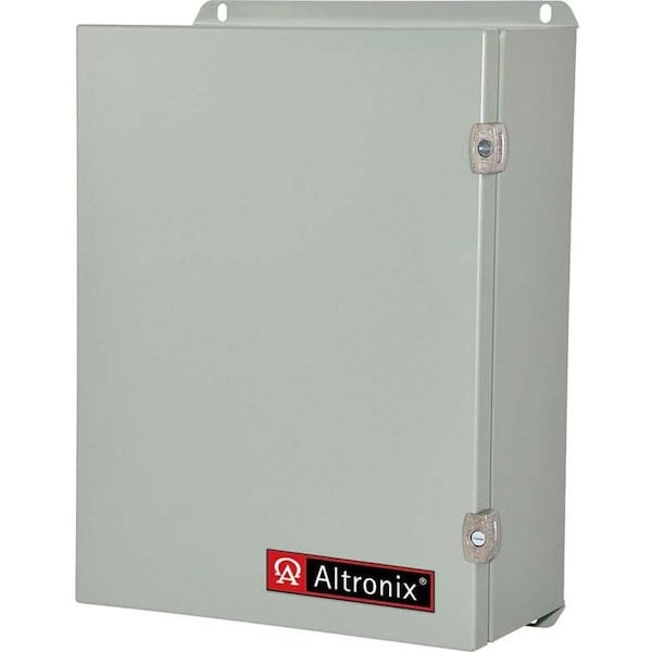 Altronix Padlockable Latch Electrical Enclosures, 17-1/2 in H, 6-5/8 in D, 15.3 in W, 4, Steel WP2 - main