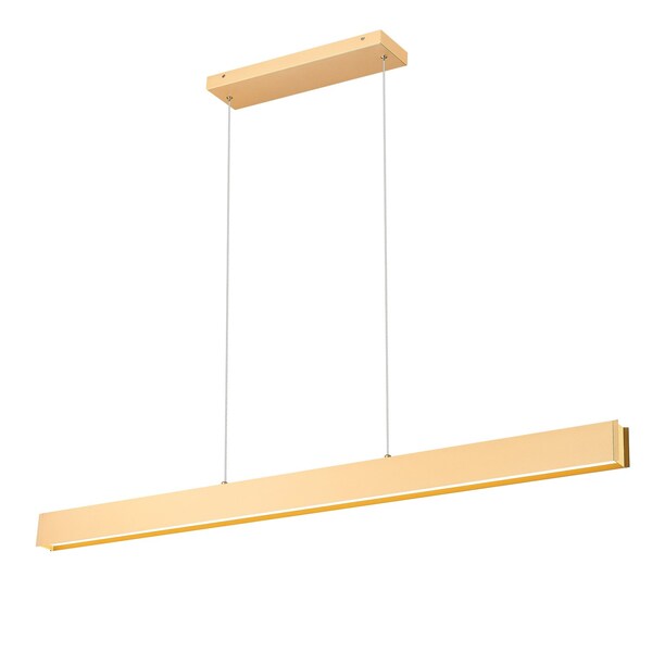 Z-Lite Hudson Gold 1 Light Linear Chandelier 1016-55L-GLD-LED - main