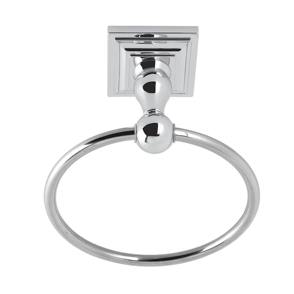 Kingston Brass 6" Towel Ring, Polished Chrome BA324C - main