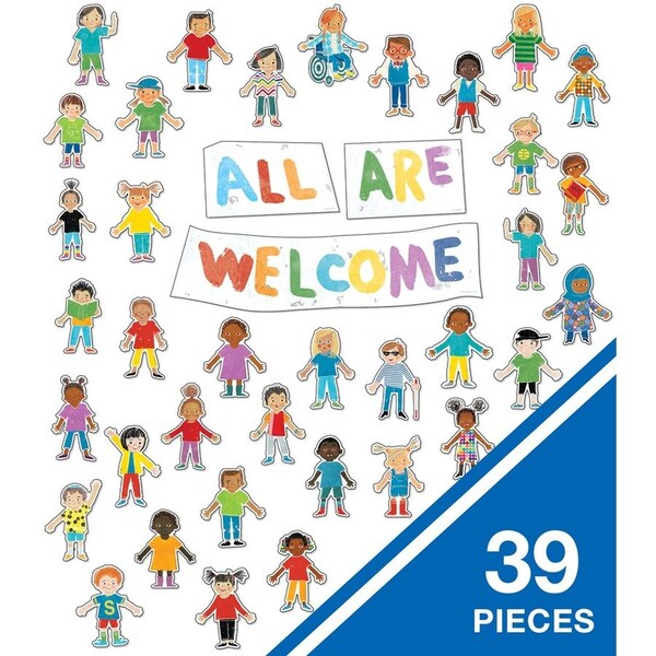 Carson Dellosa All Are Welcome Bulletin Board Set 110533 - main