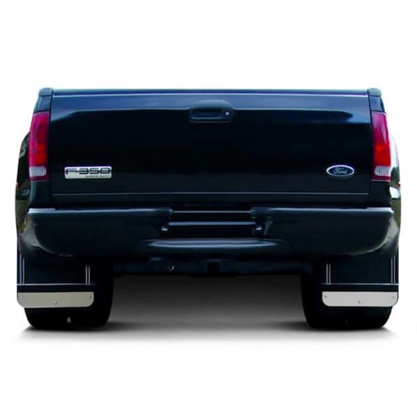 Powerplay 19 x 3.5 in. Stainless Steel Mud Flap Weights for All Dually Pickups PO3639760 - main
