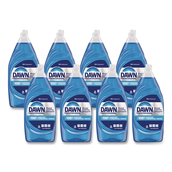 Dawn Professional Manual Pot/Pan Dish Detergent, Original Scent, 38 oz Bottle, 8PK 45112 - main