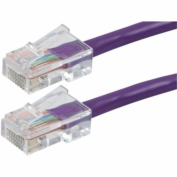 Monoprice Cat6 Utp Patch Cable, 1 ft.Purple 13240 - main