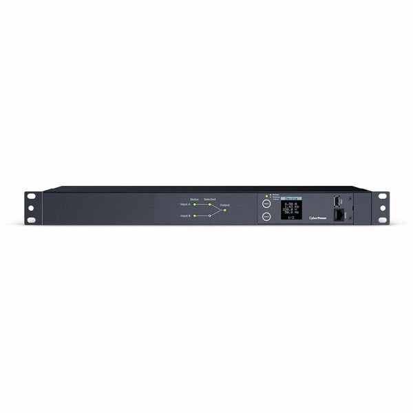 Cyberpower Single Phase 200 - 240 VAC 15A Metered PDU24004 - main