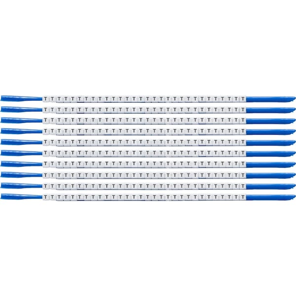 Brady ClipSleeve Wire Markers Size 07 Nylon 18 AWG - 18 AWG, T Pack of 300 Each, 300PK SCN07-T - main