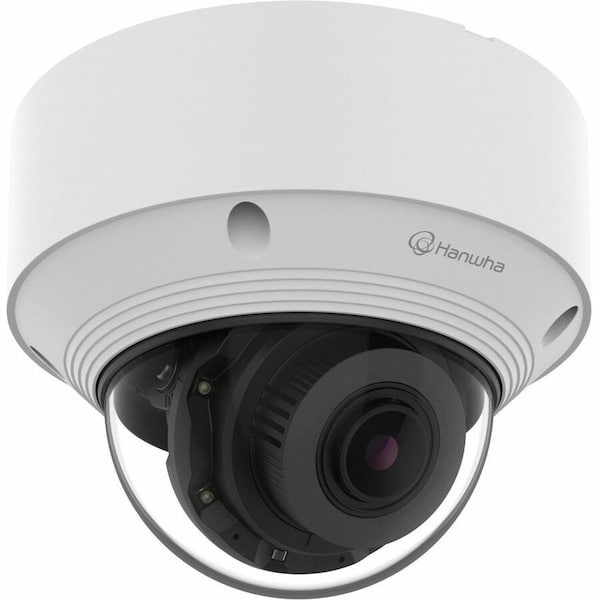 Hanwha Vision WISENET Q NETWORK OUTDOOR VANDAL DOME CAMERA, 5MP @ 30FPS, MOTORIZED VARI-FOCAL QNV-C8083R - main