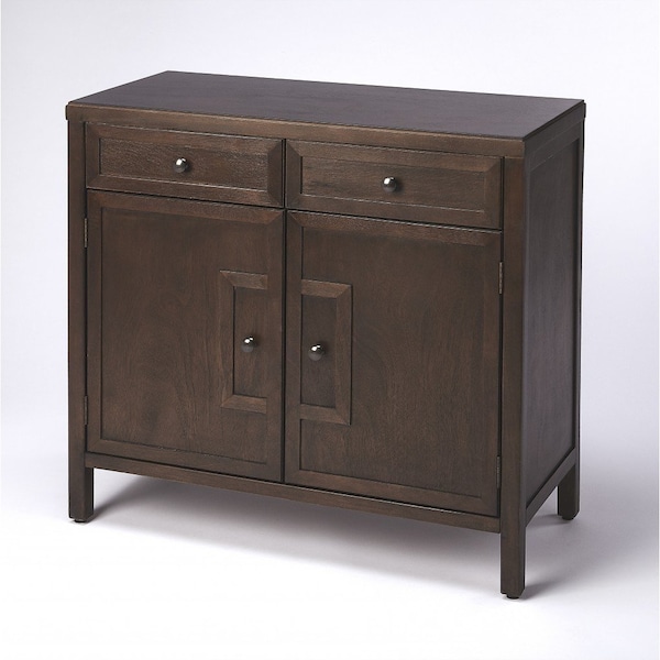 Homeroots Imperial Coffee Console Cabinet 389747 - main