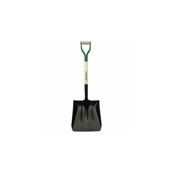 Razor-Back Steel Coal Shovel, 14.5 in L X 13.5 in W Blade, 27 in White Ash D-Grip Handle 760-54109 - main