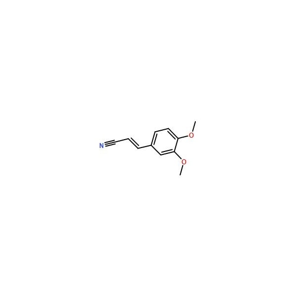 Ak Scientific (2E)-3-(3, 4-Dimethoxyphenyl)acrylonitrile (1g), CAS 6443-72-7 7333AE-1g - main