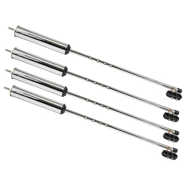 Mytee Products 40in Air and Electric - Pogo Stick - Flex Stick - Chrome Truck, 4PK MP-ABPS-9400G-2x4 - main