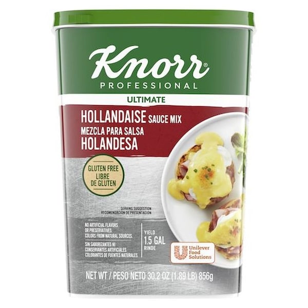 Knorr Professional Ultimate Gluten Free Hollandaise Sauce Mix, 30.2 ounce, 4PK 68130628 - main
