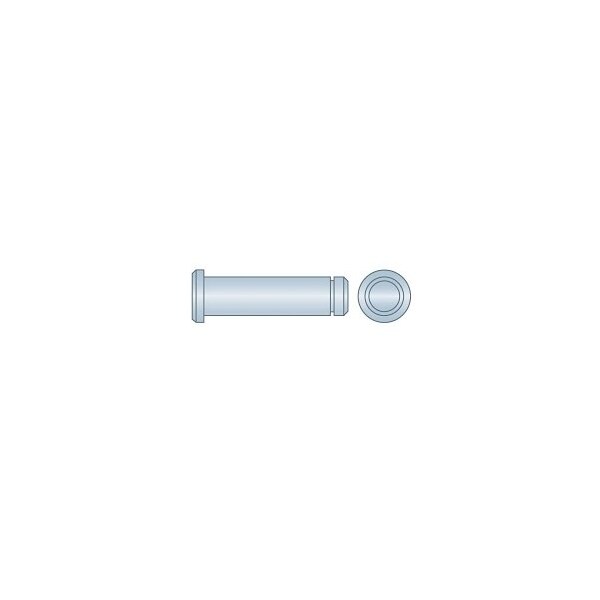 Huyett Grooved Clevis Pin, Zinc Plated, 0.312 in Dia x 1.359 in Overall L x 1.500 in Shank L CLPGZ-0312-1500 - main