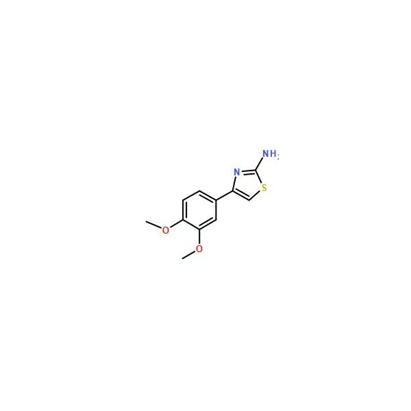 Ak Scientific 4-(3, 4-Dimethoxy-phenyl)-thiazol-2-ylamine (5g), CAS 51837-85-5 4781AE-5g - main