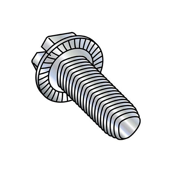 Zoro Select 10-32X1 Slot Hexw Ser Taptite Alt Zinc Bake & Wax, 5000Pk 1116RSWS - main