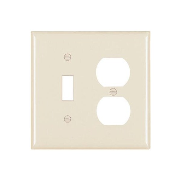 Pass & Seymour Alm 2G 1Tog Wall Plate TP18LACC12 - main