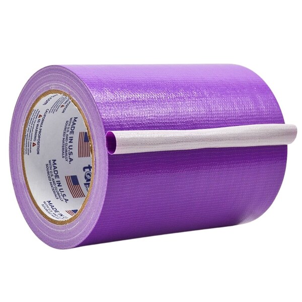 Wod Tape DTC10 Industrial Grade Duct Tape Racing Orange 6 in. x 60 ft., 8PK WOD DTC10-06000-8-60-ROR - main