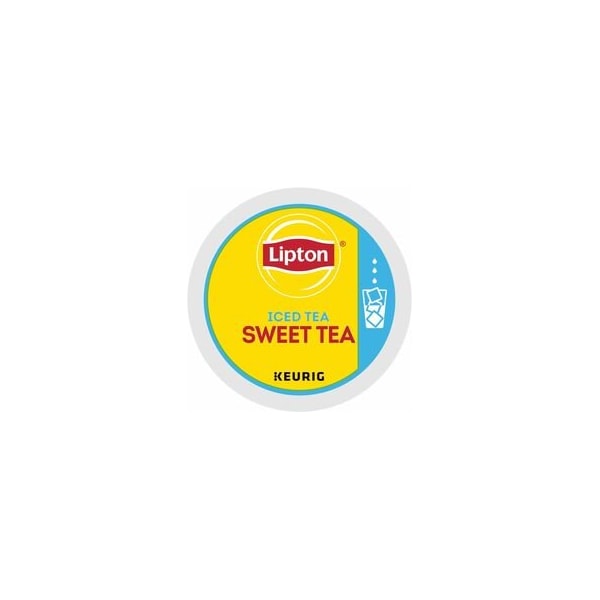 Lipton Sweet Iced Tea, Keurig Single Serve K-Cup Pods, 24 Count Ice Tea K-Cup, Pod - Compatible with, 4PK 5000367653 - main