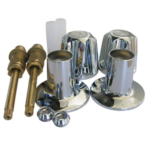 Westlake Pipe & Fittings Price Pfister Large Round Clear Tub & Shower Handle Kit 1/1/9171 - main
