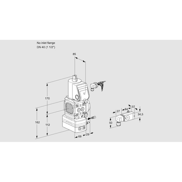 Honeywell Kromschroder VAG2-/40R/NWAE KS88031464 - main