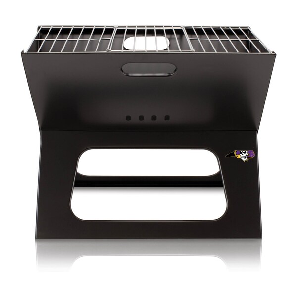 Picnic Time Family Of Brands NCAA East Carolina Pirates X-Grill Portable Grill - Camping Grill 775-00-175-871-0 - main