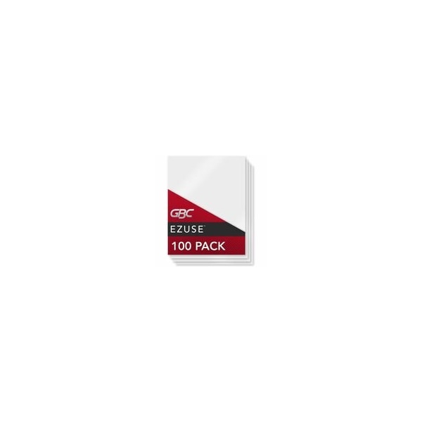 Gbc Fusion EZUse Laminating Pouches - Sheet Size Supported: Letter - Laminating Pouch/Sheet Size:, 100PK 3200715 - main