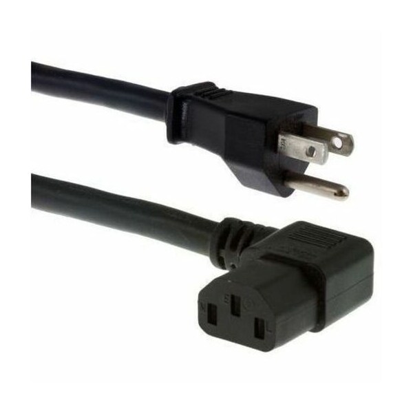 Unc Group POWER-CORD 5-15PTOC13 RIGHT ANG PWCD-515PC13R-10A-03F-BLK - main