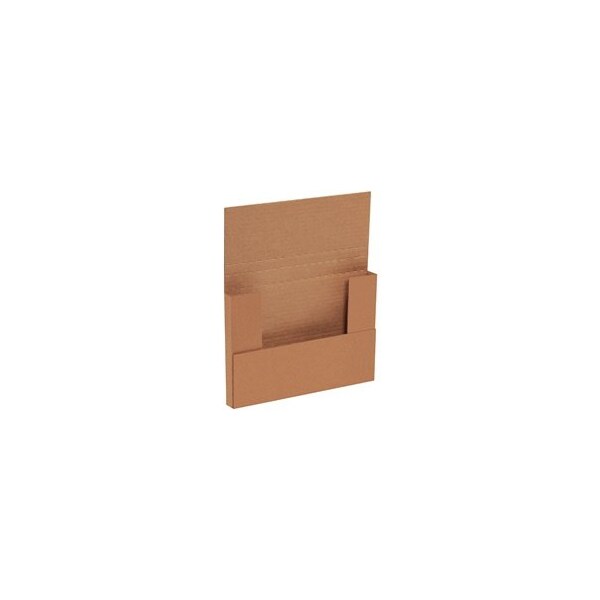 Bubblefast 50-9 5/8 x 6 5/8 x 1 1/4'' Kraft Easy-Fold Mailers, 50PK BFM961K - main