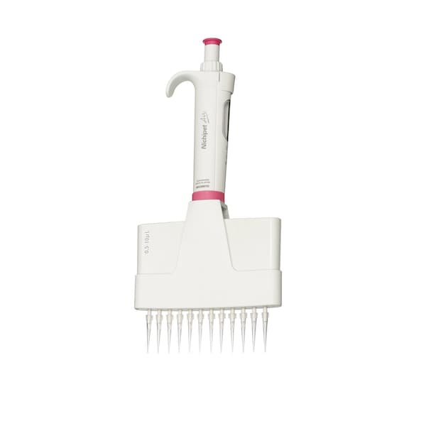 Nichipet Air Multi 12 Channel Pipette, 0.5-10ul 00-NAR-10M12 - main