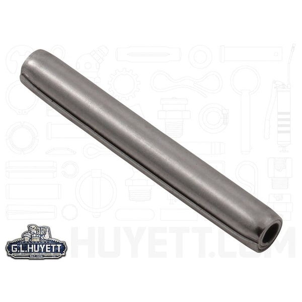 Huyett Coiled Spring Pin, Standard Duty, 302/304 Stainless Steel, 0.125 in Dia x 0.938 in Length SPC3P-125-0937 - main