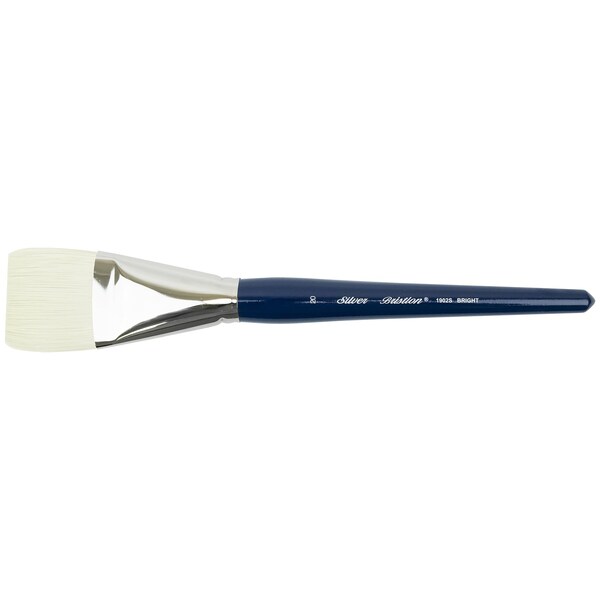 Silver Brush Bristlon Brush, Bright, Short Handle, Size 20 1902s-20 - main