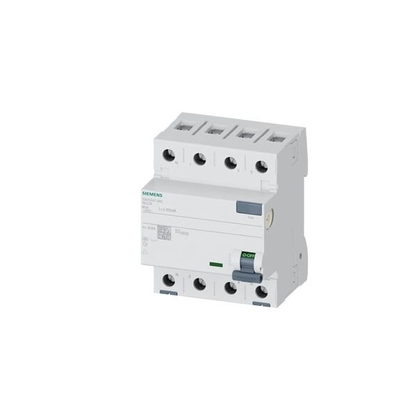 Siemens Residual current operated circuit breaker 4-pole 5SV3347-6KL - main