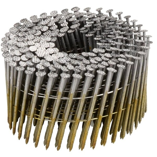 Pro-Fit ProFIT Collated Nail, 2-1/2 in L, 304 Stainless Steel, Round Head, Ring Shank 0640151 - main