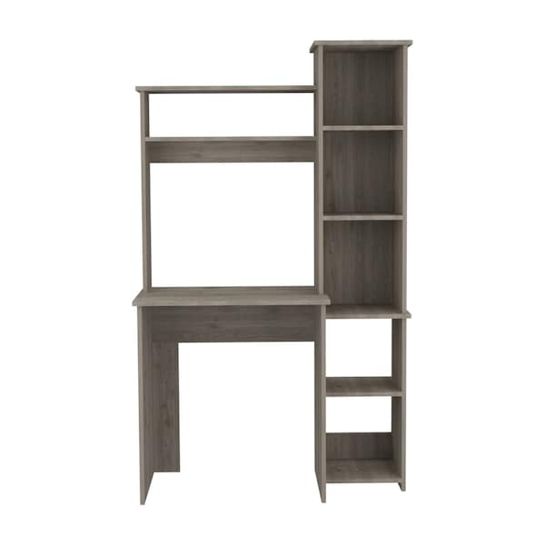 Homeroots 40" Light Gray Computer Desk 477861 - main