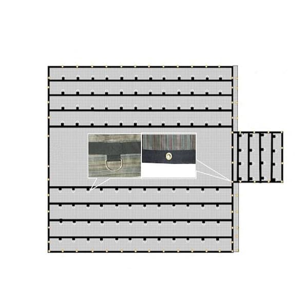 Mytee Products Bee Net/Bee Hauling Tarp 10ft Drop with 20ft Length BT2820 - main