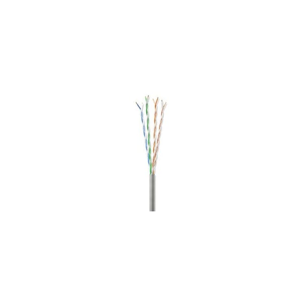 Cable Wholesale Bulk Slim Cat6a Gray Ethernet Cable, 28AWG Stranded Copper, UTP, Spool, 1000 foot 13X6-621MH - main