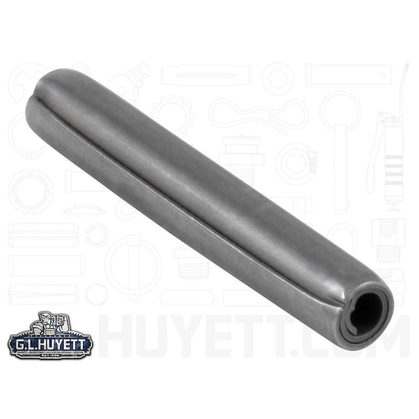 Huyett Coiled Spring Pin, Standard Duty, Passivated 420 Stainless Steel, 3 mm Dia x 20 mm Length SPCMSP-030-020 - main