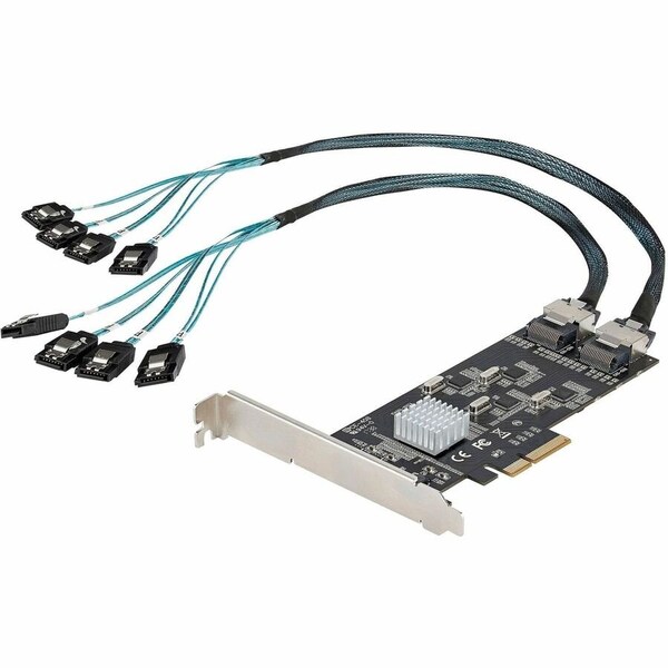 Startech.Com 8 Port 6Gbps SATA PCIe Card Controller 8P6G-PCIE-SATA-CARD - main